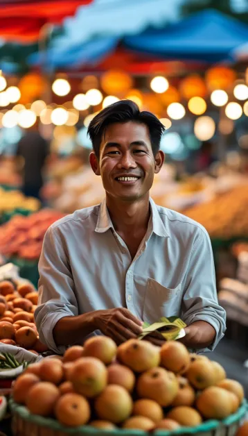 แรงผลักดันและความมุ่งมั่นของผู้ขายมือใหม่ที่เปลี่ยนความฝันเป็นธุรกิจจริงในตลาดนนทบุรี