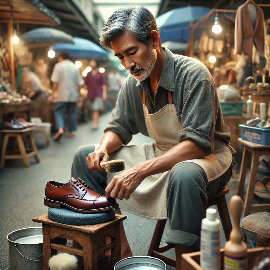 ผู้ค้าหน้าแผงเรียกลูกค้า ท้าทายความเงียบรอบตัว