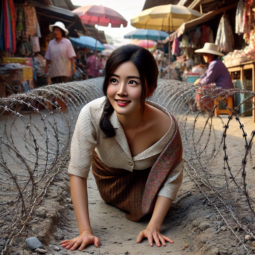 แผงขายในตลาดเต็มไปด้วยแรงกดดันเหมือนแนวรบ ขายอะไรดีตลาดนัด