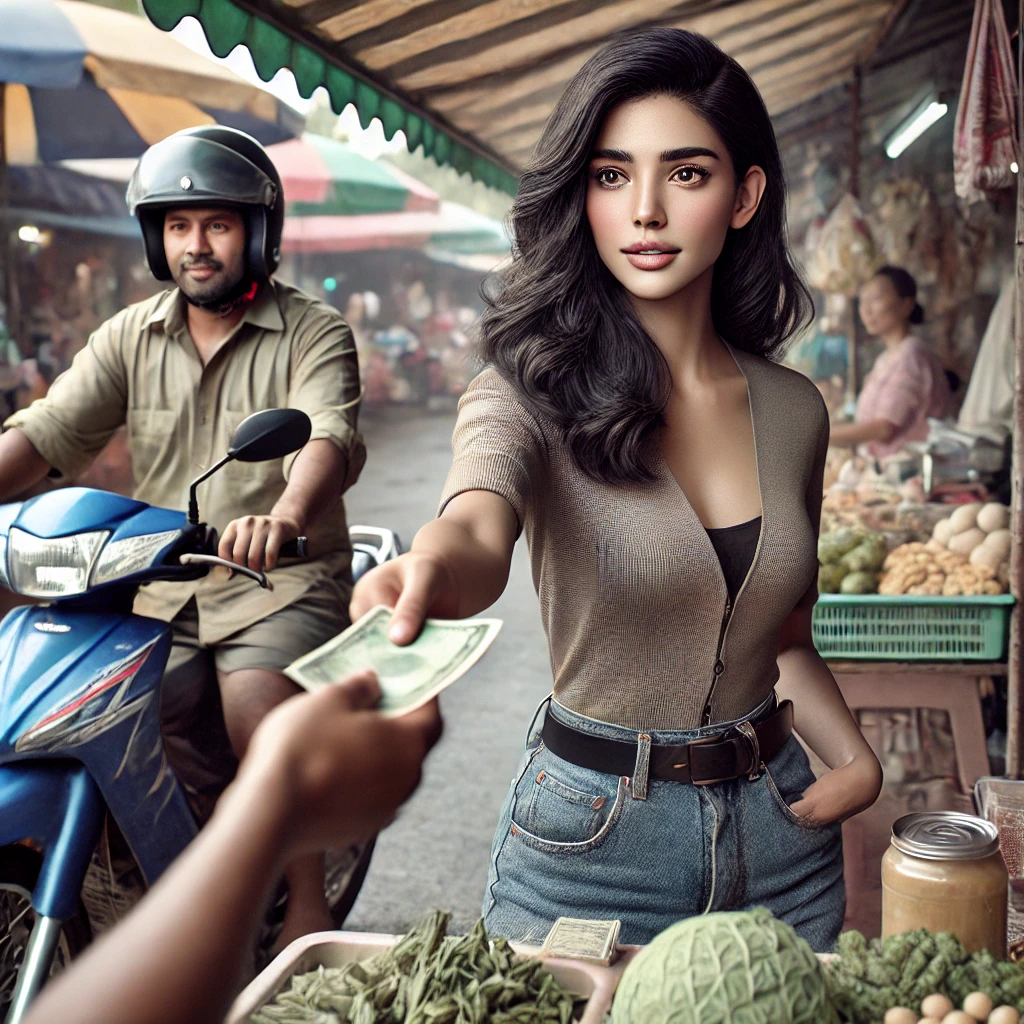 เจ้าของแผงหน้าเหนื่อยแต่ยังก้มเรียนรู้ แทนการตัดสินว่าทำไม่ดี