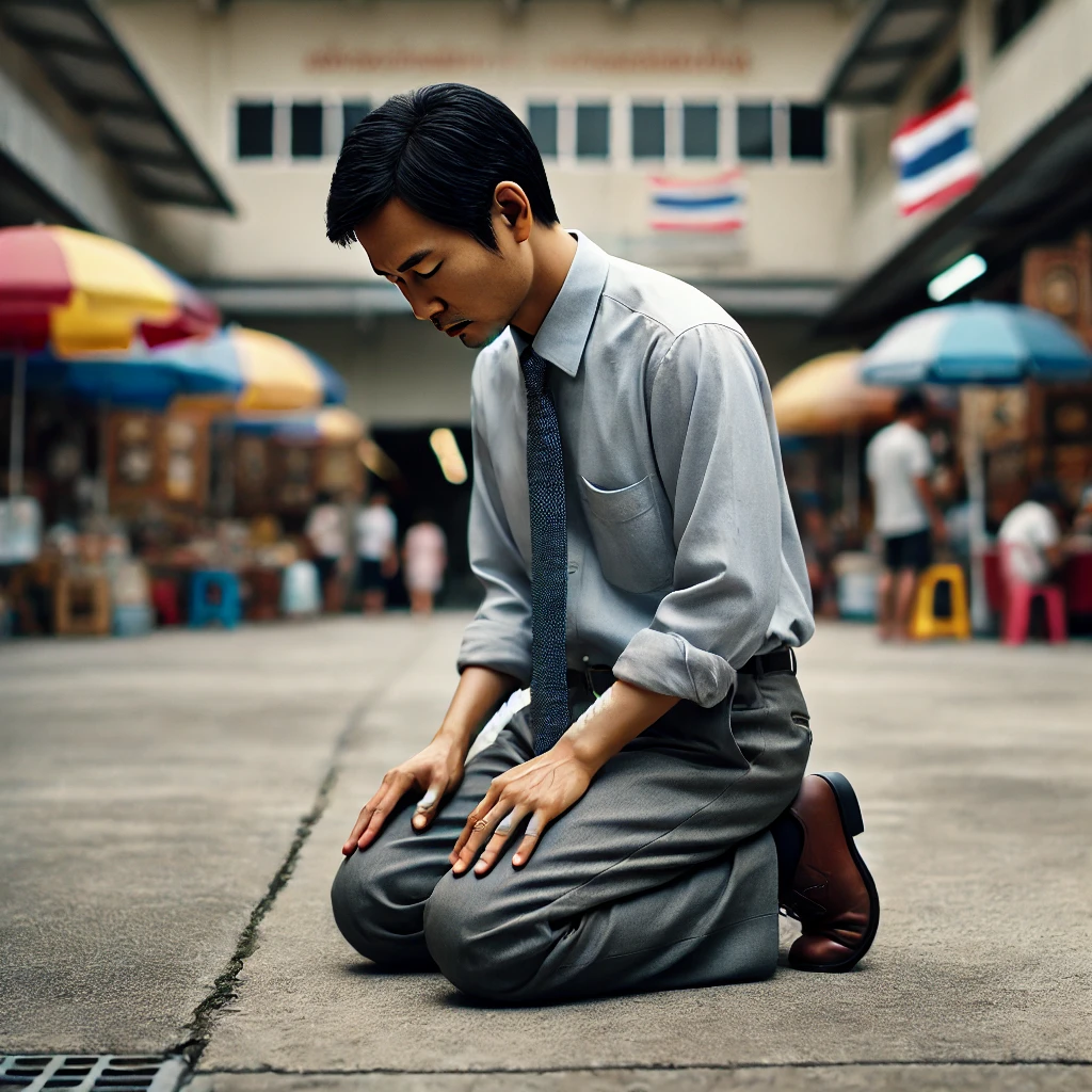 แผงขายวันแรก แม้ยอดยังน้อย แต่ดวงตาผู้ค้าบ่งบอกว่าใจยังเข้มแข็ง