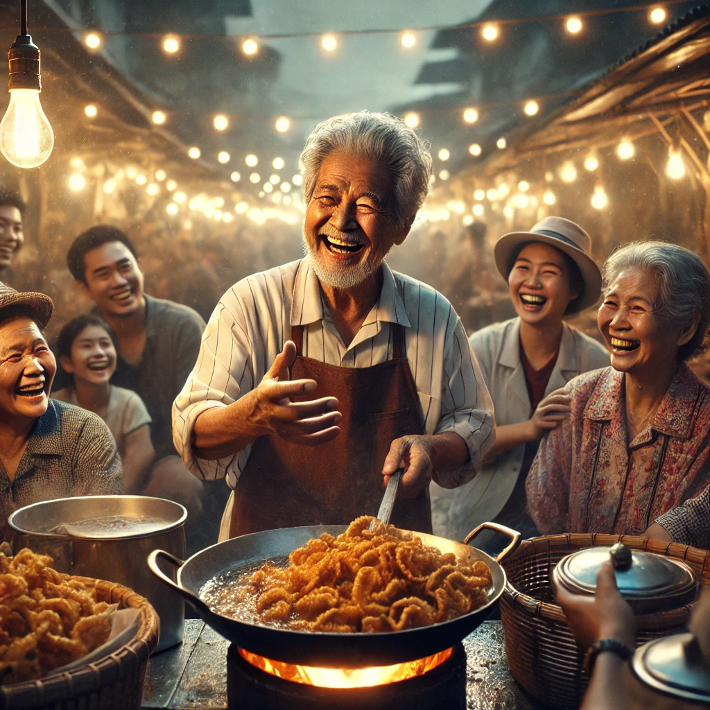 มือผู้ขายถือโน้ตเรื่องสั้น ฝึกเล่าให้ลูกค้าหยุดฟัง คุณจะขายดีเมื่อคุณเล่าเป็น บทเรียน ขายอะไรดีตลาดนัด