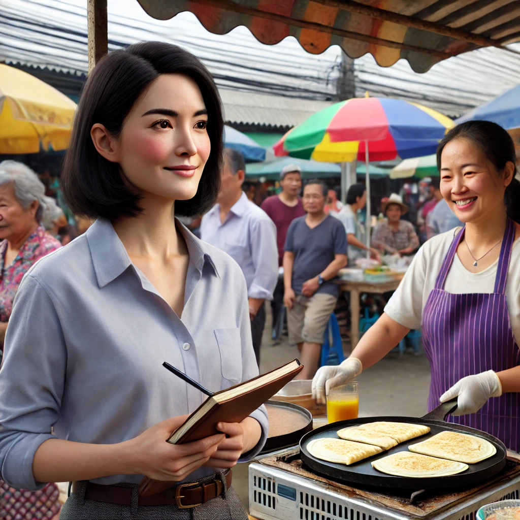 มือค้าจดบันทึกพฤติกรรมลูกค้า เหมือนสำรวจตลาดก่อนขาย ขายอะไรดีตลาดนัด