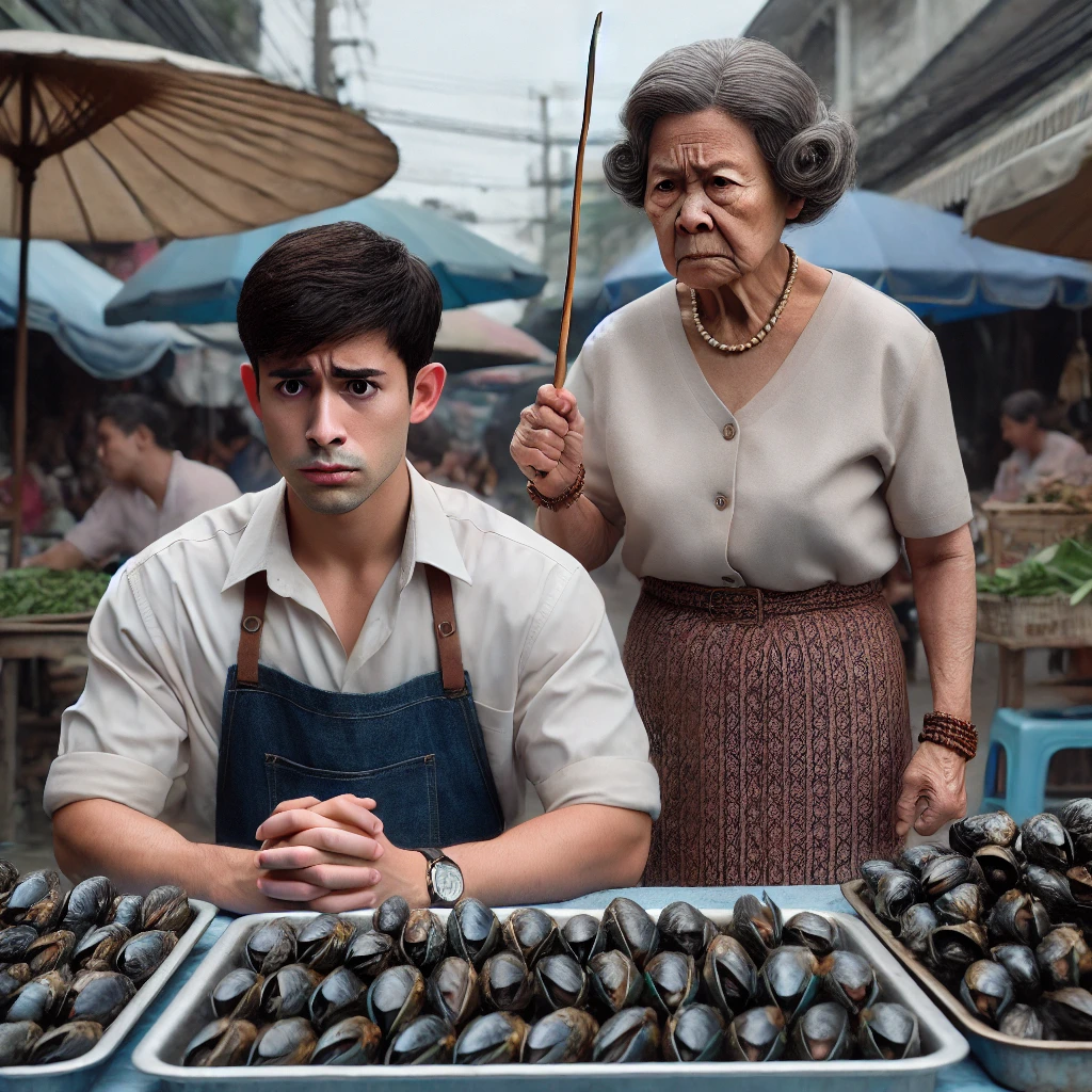 ผู้ขายแบกบทเรียนชีวิต ไม่มีคะแนนใครให้ ต้องฝ่าฟันเอง ขายอะไรดีตลาดนัด