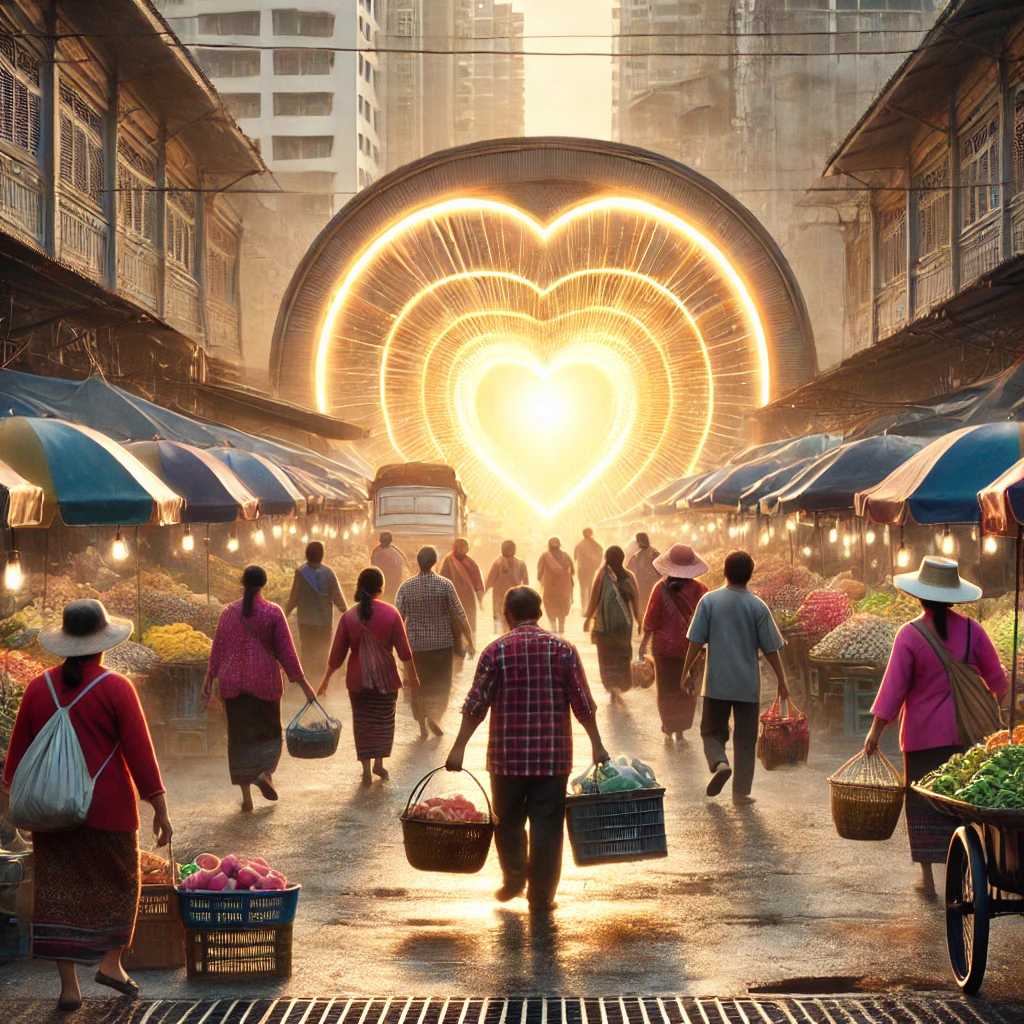 ายตาผู้ค้าจับจุดต้องการลูกค้า ยอดขายพุ่งแม้ไม่ตะโกน