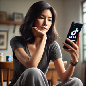 ผู้ค้าจับโทรศัพท์แน่น แทนการจับสินค้า