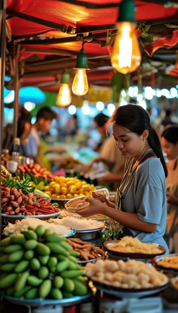การวางสินค้าอย่างเป็นระบบในตลาดสมุทรปราการเพื่อสร้างการจดจำและดึงดูดลูกค้า