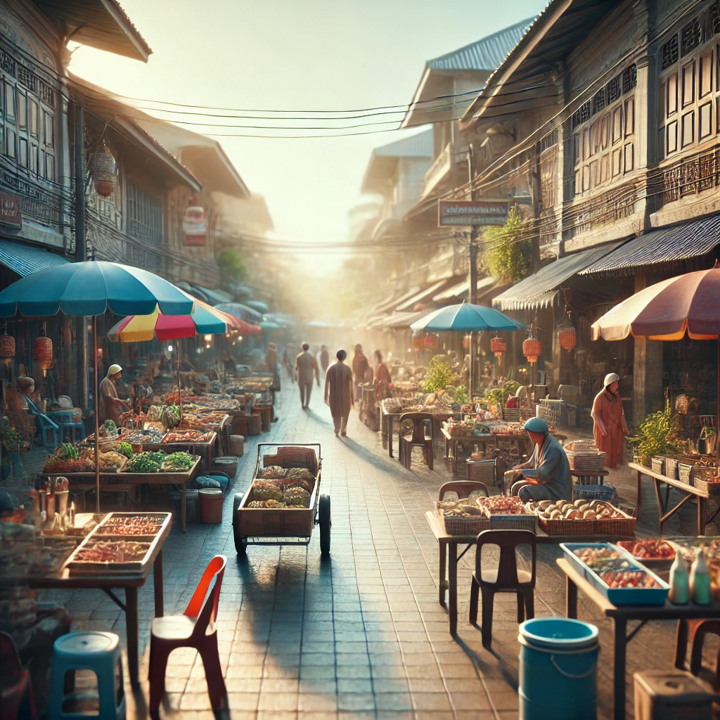 แผงตลาดท้าทาย เหมือนยิมของนักสู้ไม่ใช่เวทีในฝัน ขายอะไรดีตลาดนัด