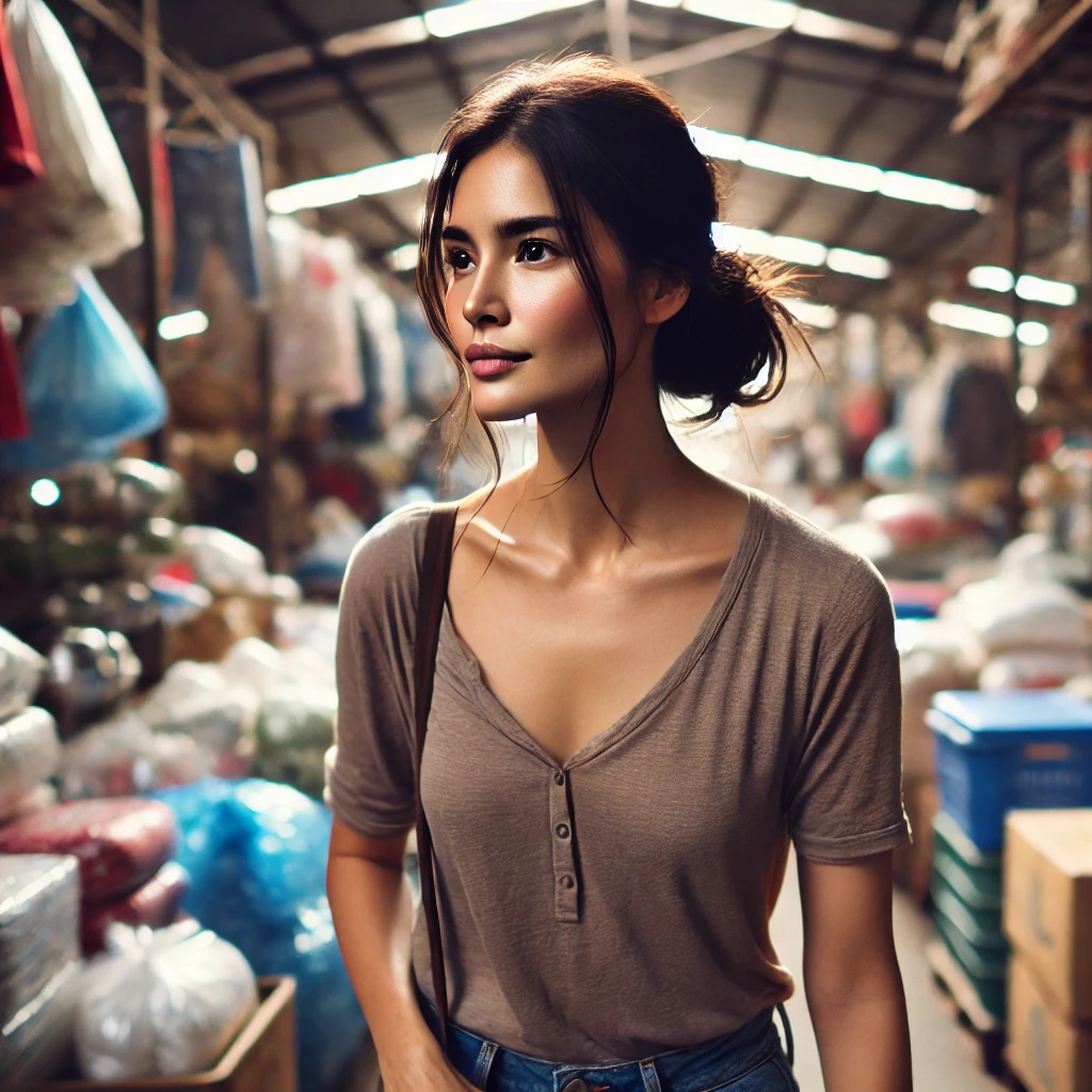 สินค้าเด่นท่ามกลางฝูงชน แสดงว่าเกิดจากการสังเกตพฤติกรรมลูกค้า ขายอะไรดีตลาดนัด