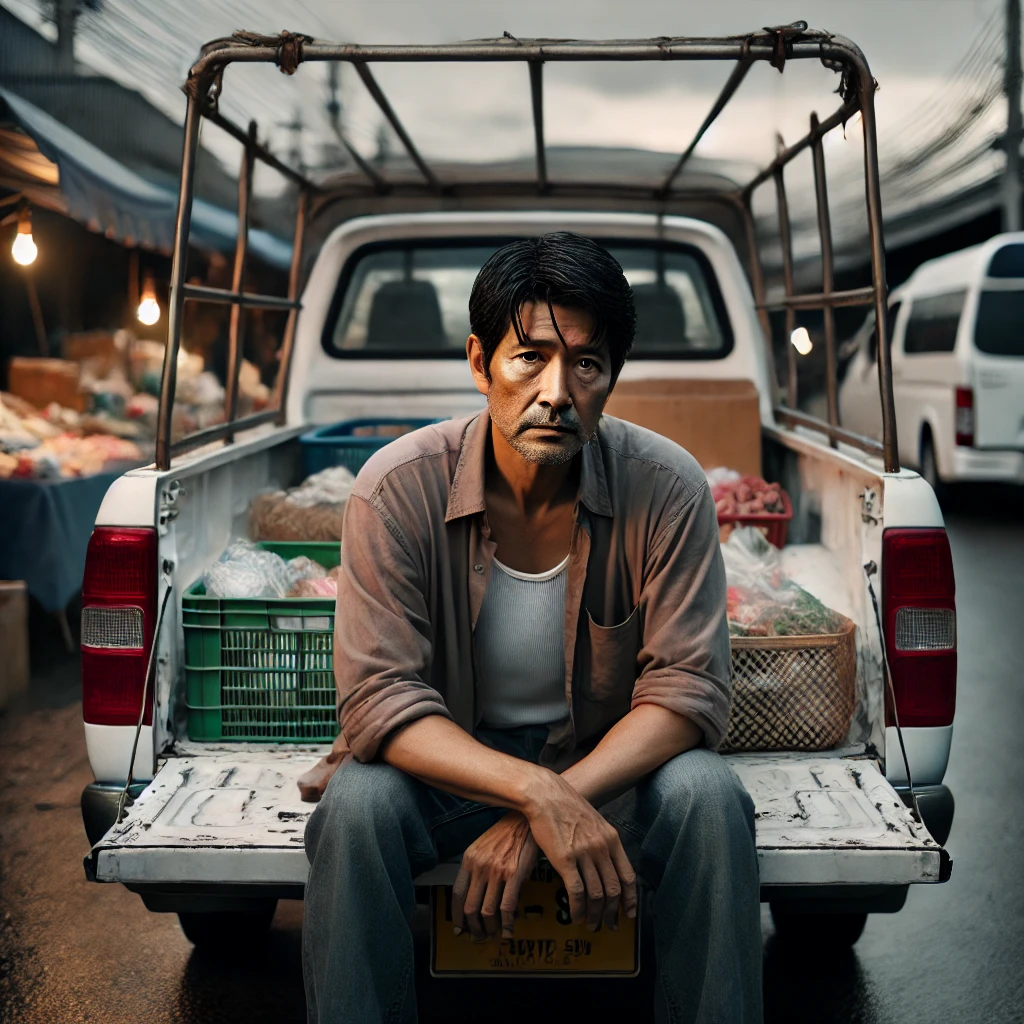 แผงตลาดล้มวันแรก เก็บของด้วยใจผิดหวังเจ้าของแผงยืนหยัดหลังล้ม เพราะไม่ยอมแพ้