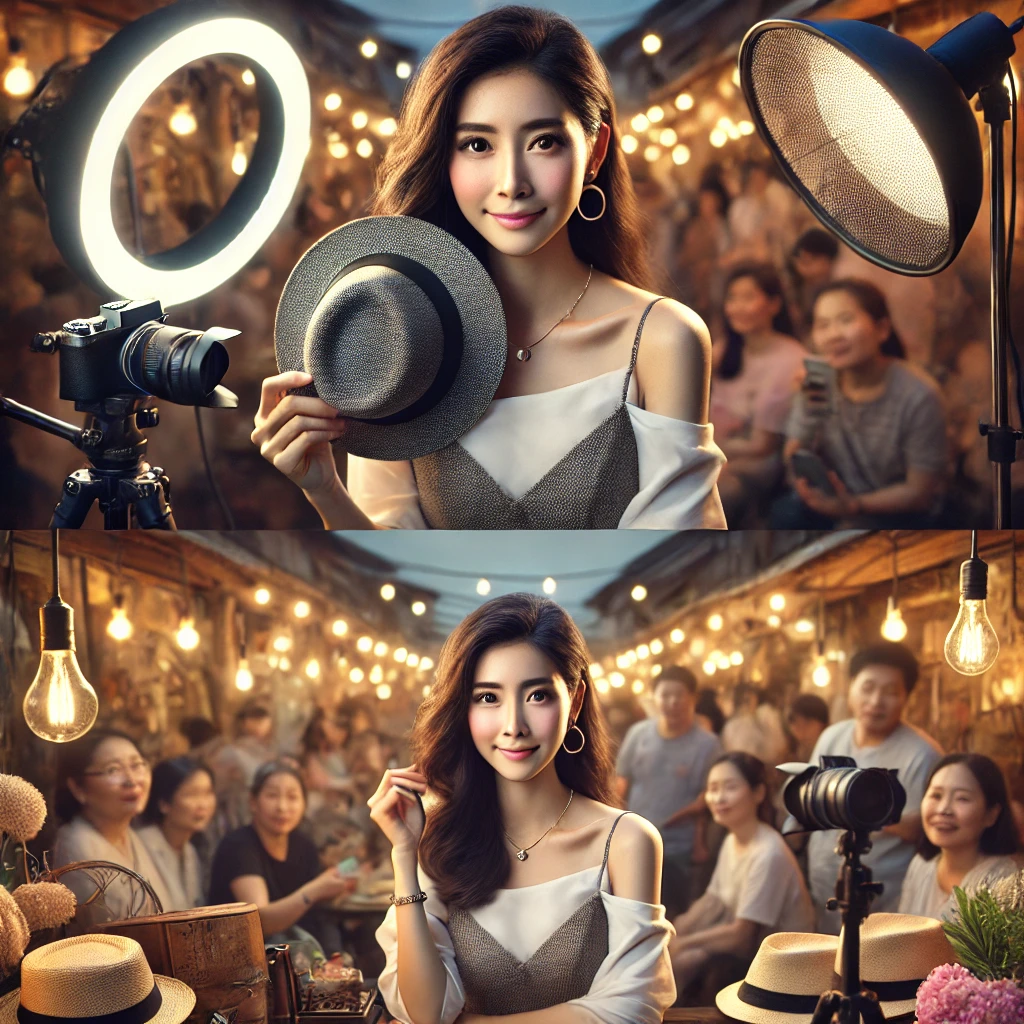 ผู้ค้าหยุดเลื่อนฟีด ยืนหน้าแผงแทนความรู้สึกดีในหน้าจอ ขายอะไรดีตลาดนัด