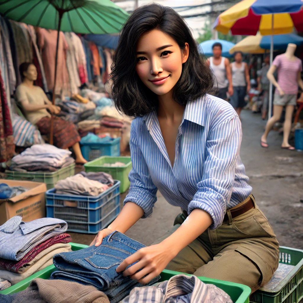 แผงขายเล็กๆ กลางฝูงชน เปรียบเริ่มจากจุดยากสุดแต่ใจแกร่ง