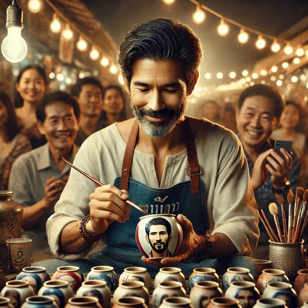 แก้วกาแฟเซรามิค เติมมูลค่าด้วยไอเดีย